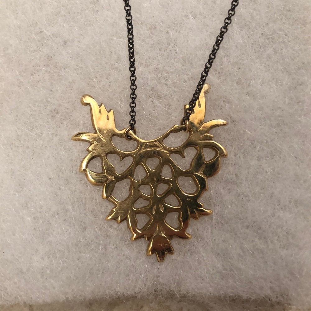 Brass necklace
